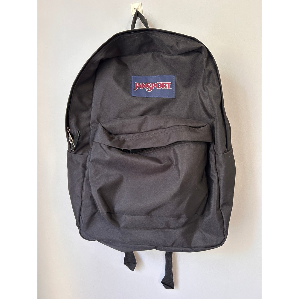 JanSport SuperBreak Backpack Black JS00T501 School Travel Bag
